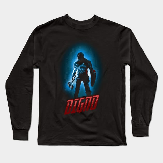 Digno Long Sleeve T-Shirt by RedBug01